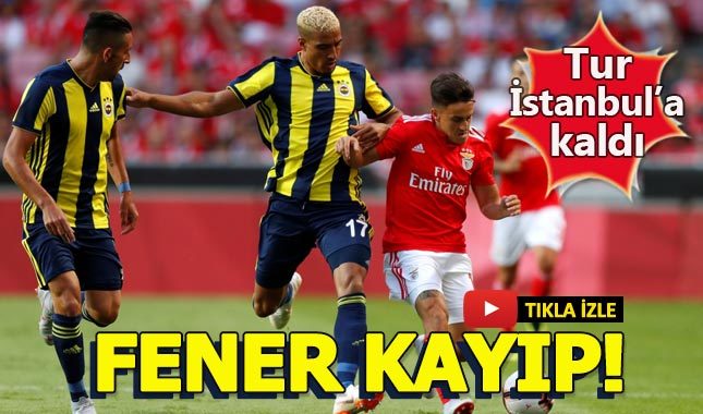 Benfica 1-0 Fenerbahçe Maç Özeti | Fenerbahçe-Benfica rövanş maçı ne zaman?