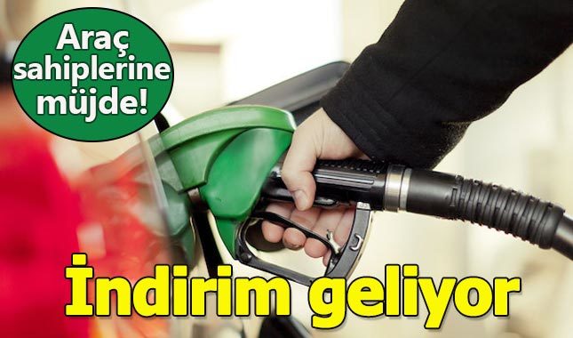 Benzin fiyatlarına indirim geliyor