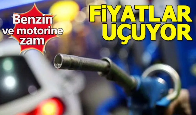Benzin ve motorin fiyatlarına yine zam geldi