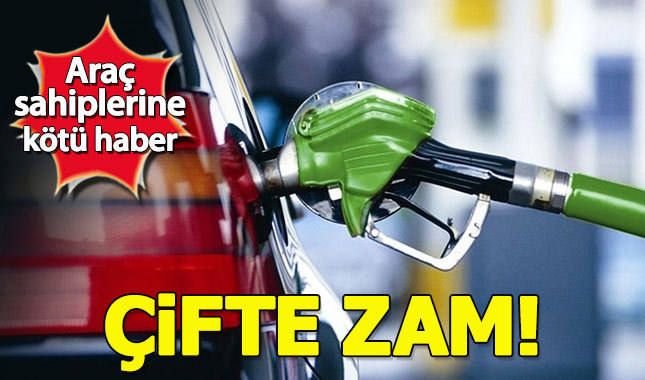 Benzin ve motorin fiyatlarına yine zam geldi