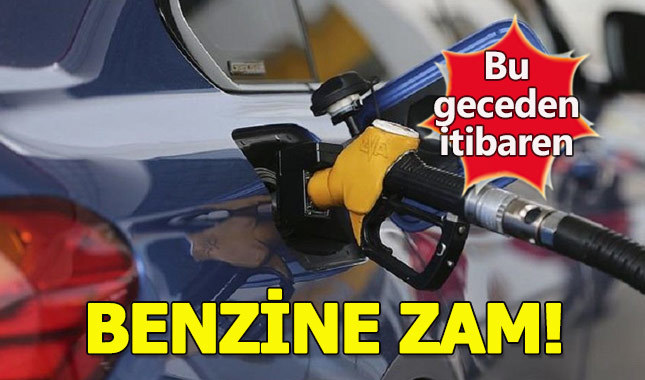 Benzin ve motorine zam