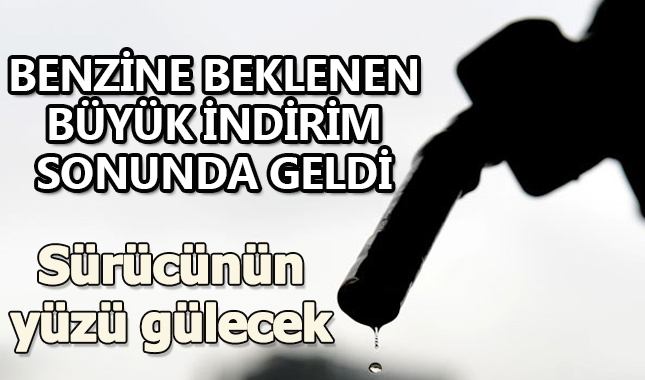 Benzine büyük indirim! 21 kuruşluk indirim pompa fiyatlarına yansıyacak