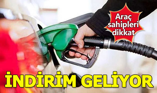 Benzine yeni indirim geliyor (7 Kasım 2018) son dakika haberler