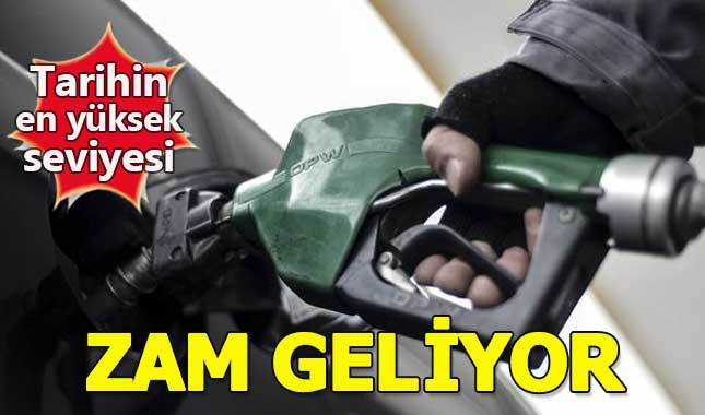Benzine zam geliyor! Rekor seviyeye ulaşacak