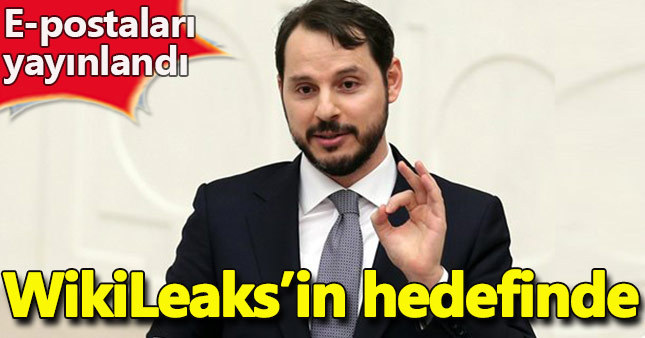 Berat Albayrak WikiLeaks'in hedefinde