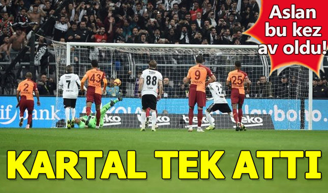 Beşiktaş - Galatasaray özeti ve golleri (1-0) 2 Kasım 2018