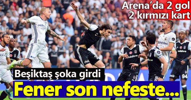 Beşiktaş 1-1 Fenerbahçe (Maç Özeti-Goller)