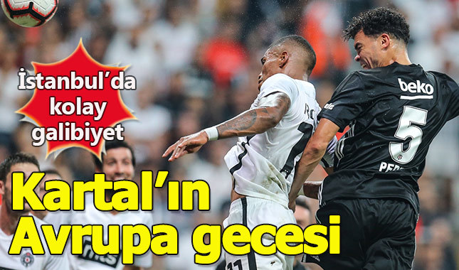 Beşiktaş 3-0 Partizan maçın geniş özeti ve önemli anları
