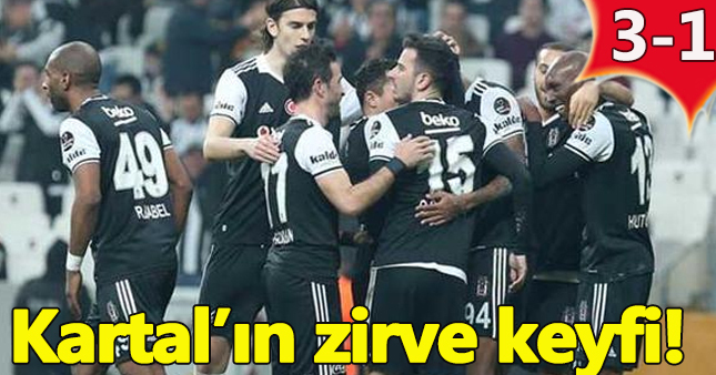 Beşiktaş 3-1 Akhisar Belediyespor | Kartal yüksekten uçtu