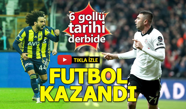 Beşiktaş 3-3 Fenerbahçe Geniş Maç Özeti Goller