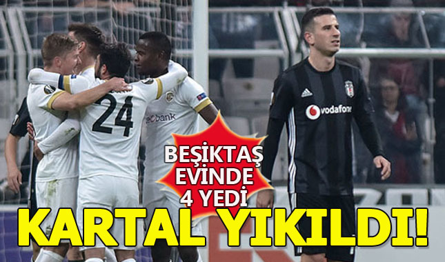 Beşiktaş evinde Genk'ten 4 yedi