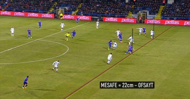 Beşiktaş’ın yediği ilk gol 22 cm ofsayt!