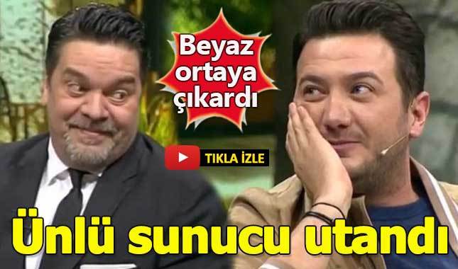 Beyaz Show'da Onur Büyüktopçu'yu utandıran görüntüler!