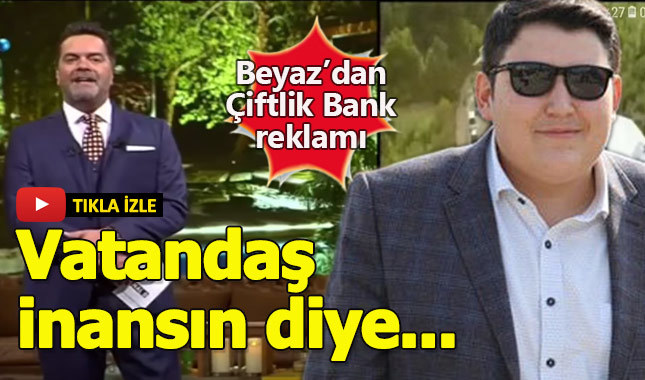 Beyaz Show'da dolandırıcı Çiftlik Bank reklamı yapıldı