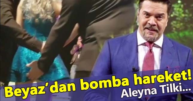Beyaz hareketiyle herkesi şoka uğrattı!