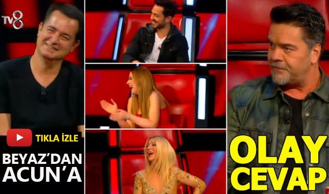 Beyaz'dan Acun'a olay gönderme