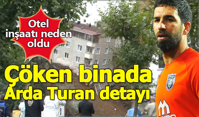Beyoğlu'nda binanın çökmesine neden olan otel Arda Turan'ın çıktı