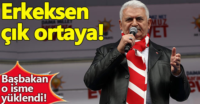 Binali Yıldırım Ağrı mitinginde konuştu