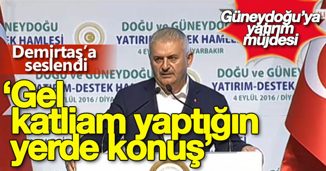 Binali Yıldırım Diyarbakır'da