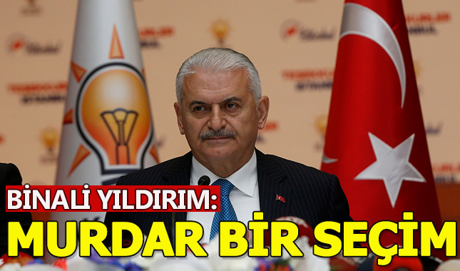 Binali Yıldırım seçim sonuçları konuşması CANLI İZLE