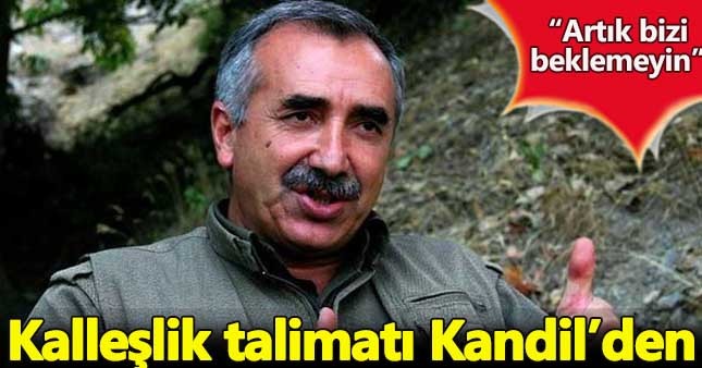 Binali Yıldırım:Fedai eylem talimatı kandilden