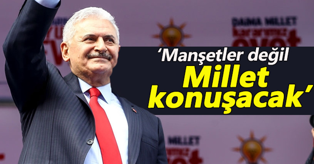 Binali Yıldırım:Tek patron millettir