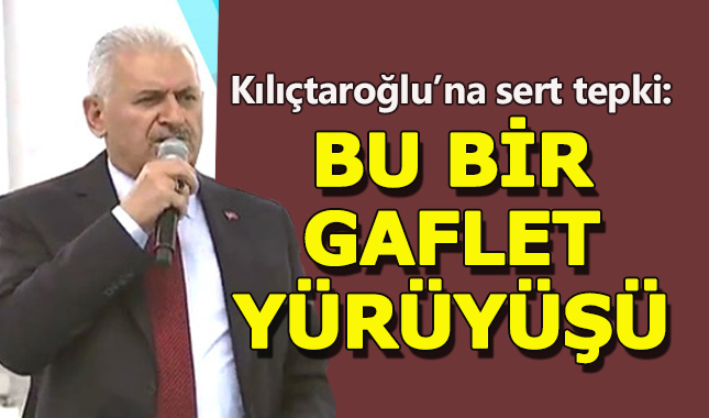 Binali Yıldırım'dan 'Adalet Yürüyüşü'ne ilginç benzetme