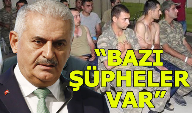 Binali Yıldırım'dan zehirlenen askerlerle ilgili açıklama geldi.