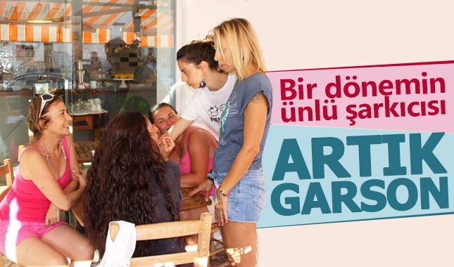 Bir dönemin ünlü şarkıcısı şimdilerde garsonluk yapıyor