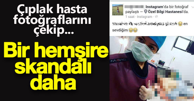 Bir hemşire skandalı da Özel Bilgi Hastanesi'nden