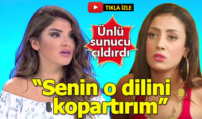 Bircan İpek canlı yayında Solmaz'a verdi veriştirdi