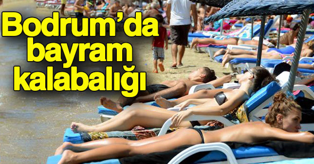 Bodrum'da bayram hareketliliği