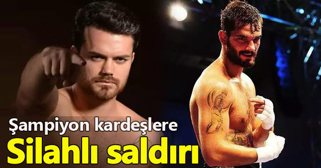 Boksör kardeşler Buğra Öner ve Alptuğ Öner vuruldu