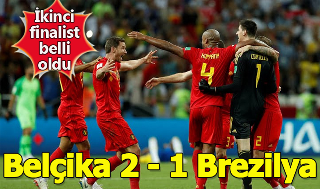 Brezilya'yı yenen Belçika yarı finalde Fransa ile karşılaşacak