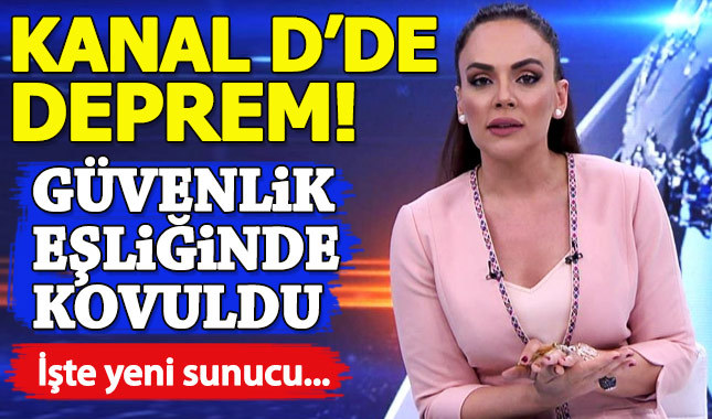 Buket Aydın Kanal D'den kovuldu