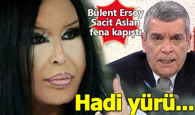 Bülent Ersoy ve Sacit Aslan canlı yayında fena kapıştı