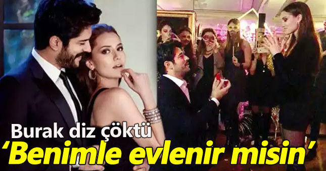 Burak Özçivit Fahriye Evcen'e evlilik teklif etti