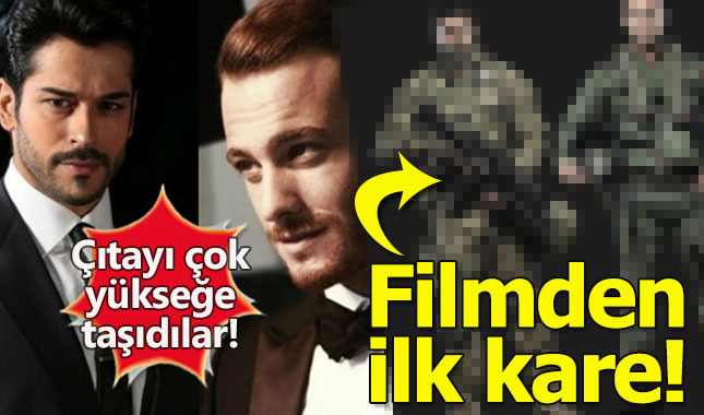 Burak Özçivit ve Kerem Bürsin'in filminden ilk görüntü