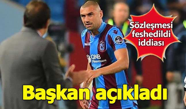 Burak Yılmaz'ın sözleşmesi karşılıklı olarak feshedildi