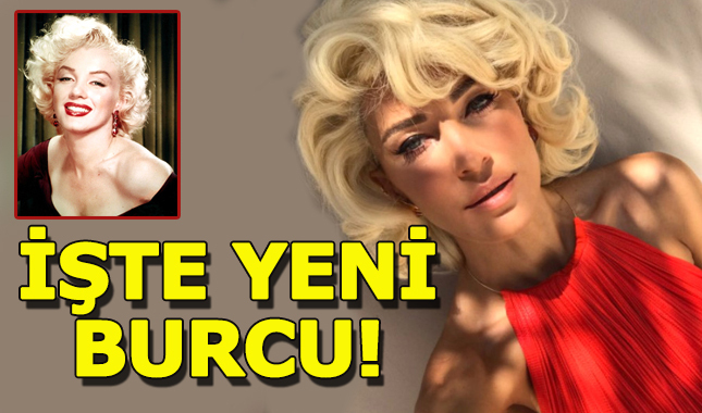 Burcu Esmersoy'un Marliyn Monroe kafası