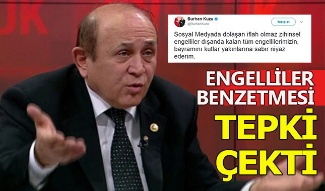 Burhan Kuzu'nun bayram mesajı Twitter'ı salladı