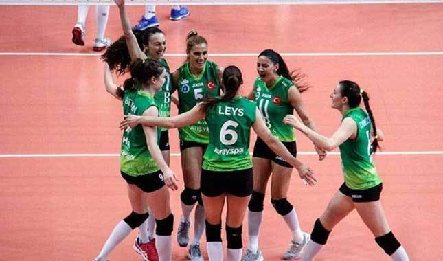 Bursa Büyükşehir Belediyespor finalde