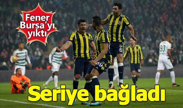 Bursaspor 0-1 Fenerbahçe Maç Özeti beinsports - Bursaspor Fenerbahçe koreografi video