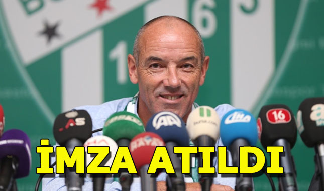 Bursaspor, Paul Le Guen ile 2 yıllık sözleşm imzaladı
