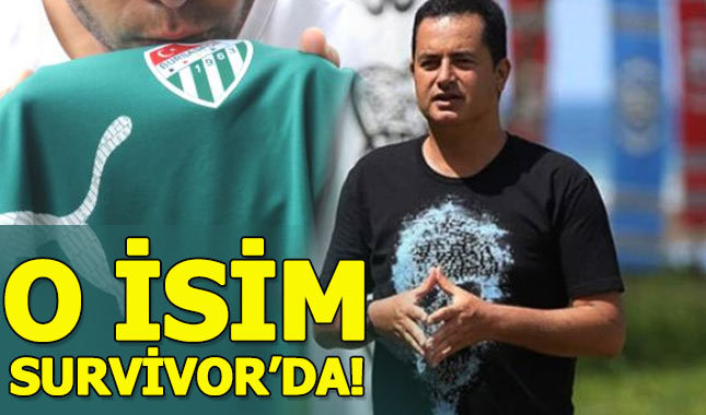 Bursaspor'un şampiyon kadrosunda olan oyuncu Survivor'da!