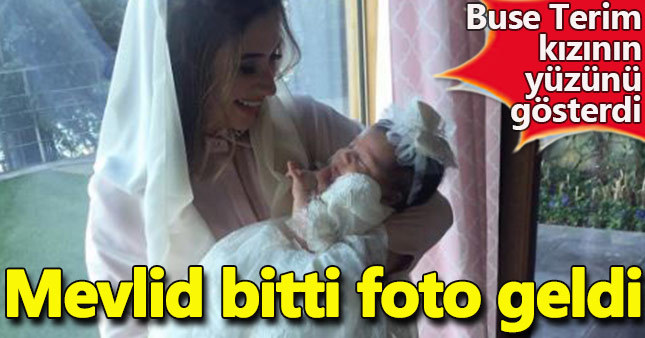 Buse Terim kızının yüzünü ilk kez gösterdi