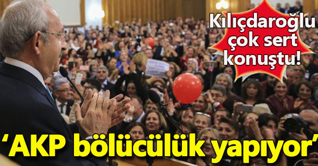 CHP lideri çok sert konuştu