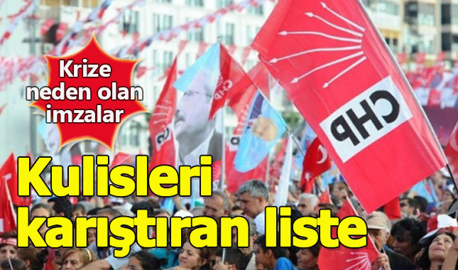 CHP'de imzalarını geri çeken delegelerin isimleri belli oldu iddiası