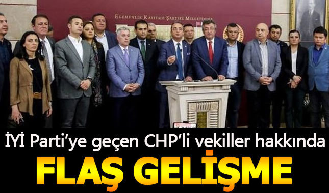 CHP'den İYİ Parti'ye geçen 15 vekil geri döndü