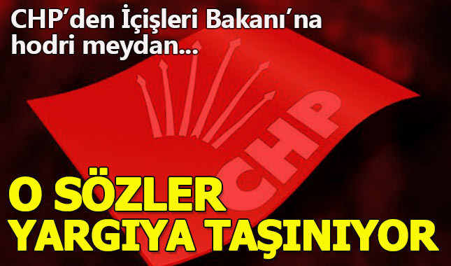 CHP'den İçişleri Bakanı Soylu'ya hodri meydan!